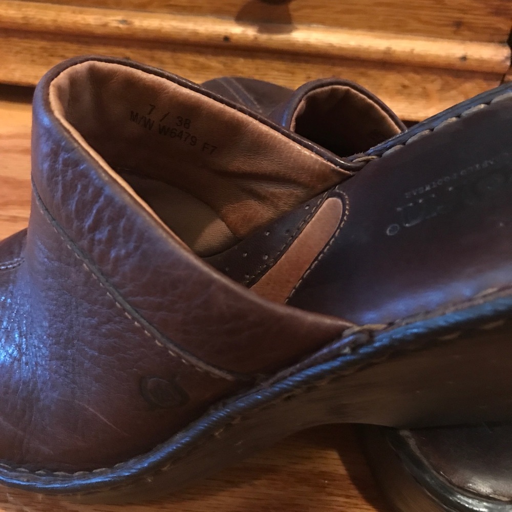 Born Brown Clogs - image 4